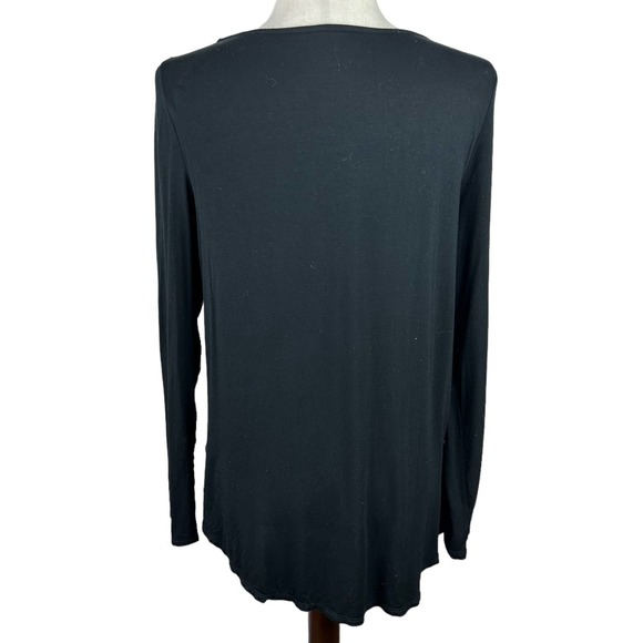 American Eagle Outfitters Black Long Sleeve Top Large - Picture 5 of 5